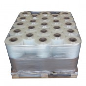 23 bobinas de film extensible estirable automático transparente (1/2 palet)