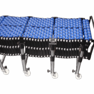 Cinta transportadora extensible de roldanas ECO