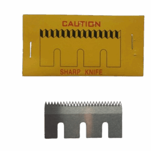 Cuchilla corte maquina precintadora  MEDIDA 82X29MM